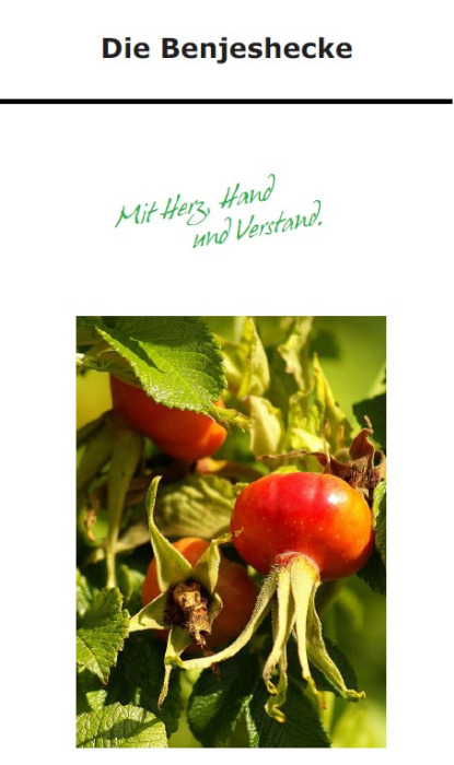Die Benjeshecke