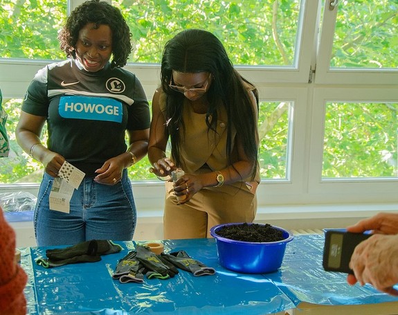 eine delegation aus maputo besuchte das projekt team zukunft der koordinierungsstelle umweltbildung lichtenberg in der kita traumzauberbaum